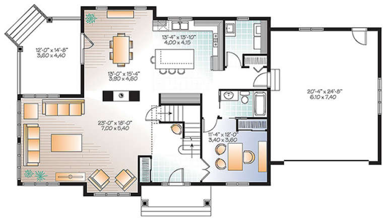 House Plan House Plan #17763 Drawing 1