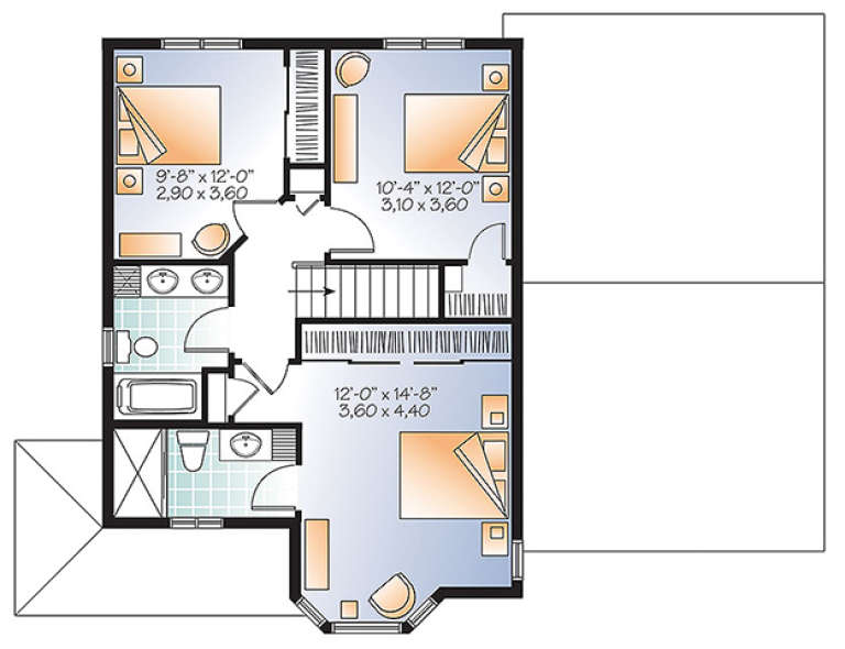 House Plan House Plan #17764 Drawing 2