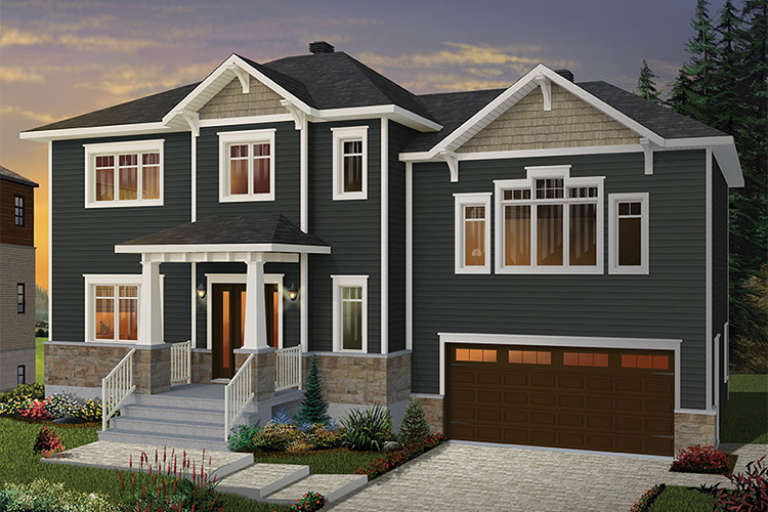 House Plan House Plan #17766 Front Elevation