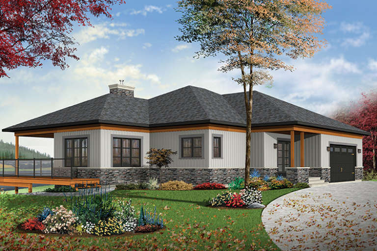 House Plan House Plan #17770 Front Elevation