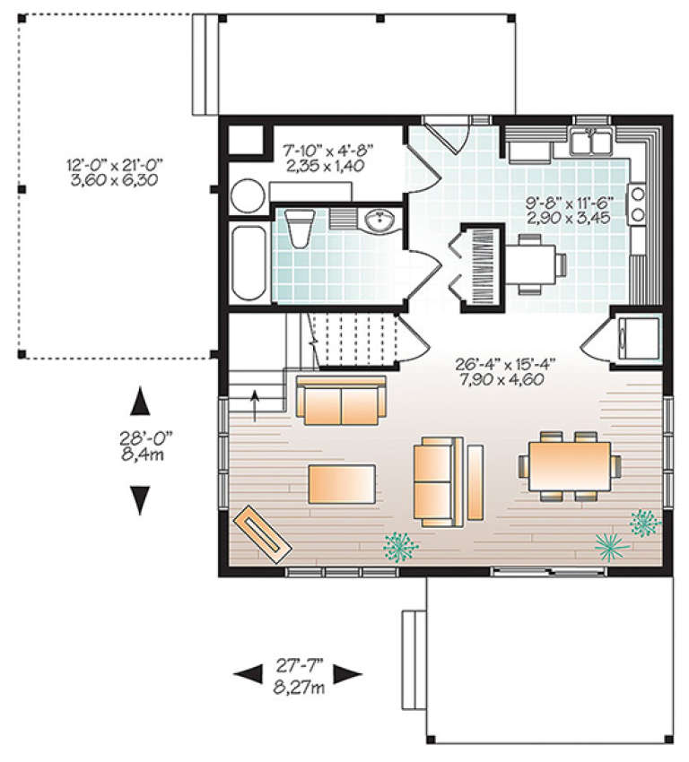 House Plan House Plan #17771 Drawing 1