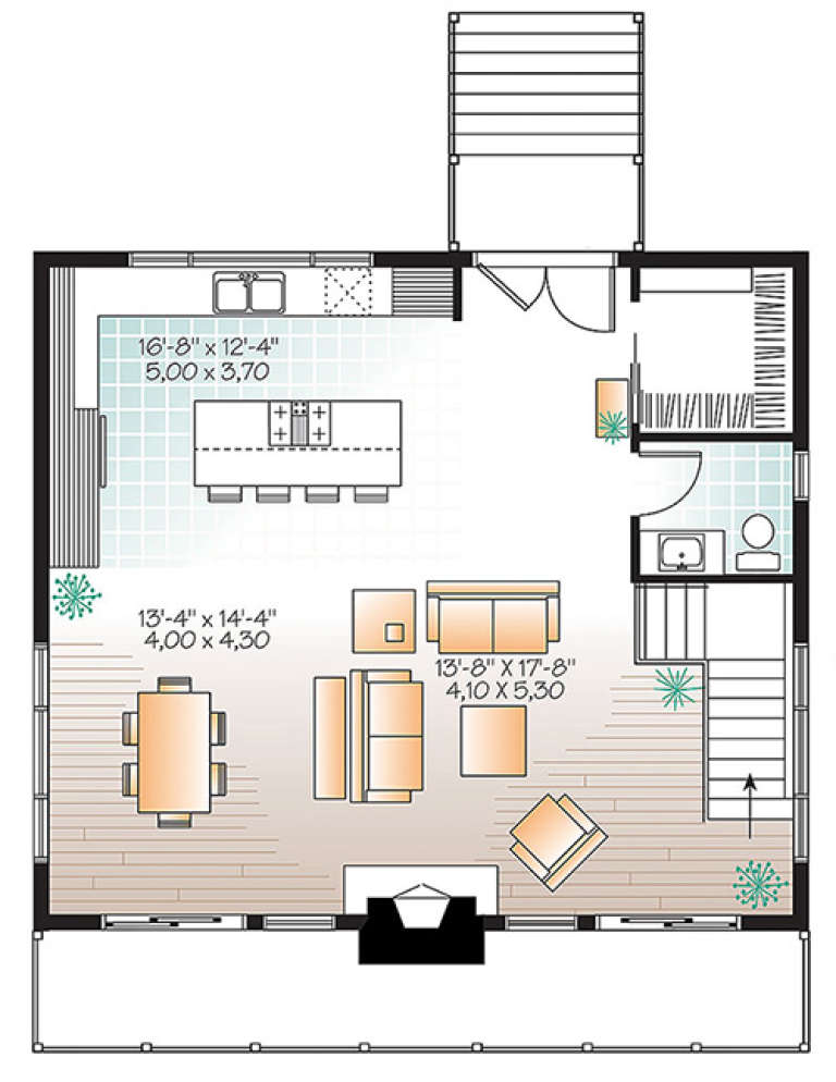 House Plan House Plan #17772 Drawing 1