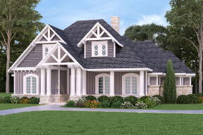 Southern House Plan #048-00253 Elevation Photo