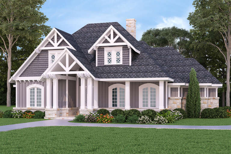 House Plan House Plan #17775 Front Elevation 