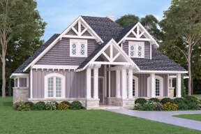 Southern House Plan #048-00253 Elevation Photo