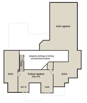 Second Floor for House Plan #048-00253