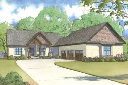 Craftsman House Plan #8318-00016 Elevation Photo