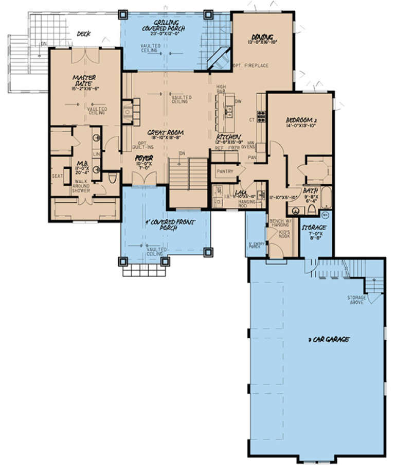 House Plan House Plan #17776 Drawing 1