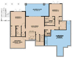 Basement for House Plan #8318-00016