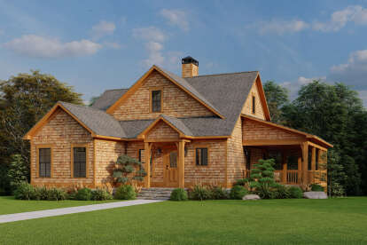 Cottage House Plan #8318-00017 Elevation Photo