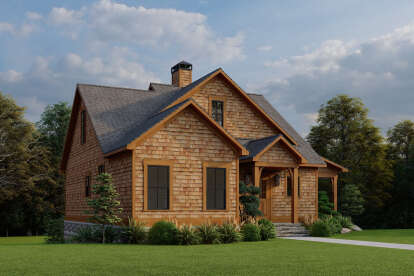 Cottage House Plan #8318-00017 Elevation Photo