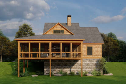 Cottage House Plan #8318-00017 Elevation Photo
