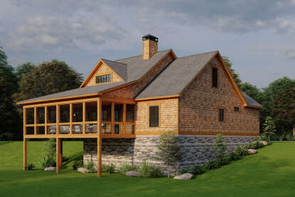 Cottage House Plan #8318-00017 Elevation Photo