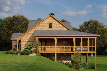 Cottage House Plan #8318-00017 Elevation Photo