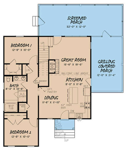 House Plan House Plan #17777 Drawing 1