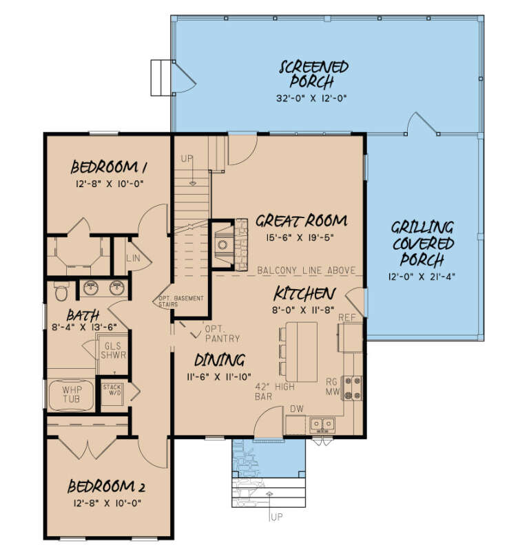 House Plan House Plan #17777 Drawing 1