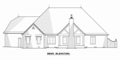 European House Plan #8318-00018 Elevation Photo
