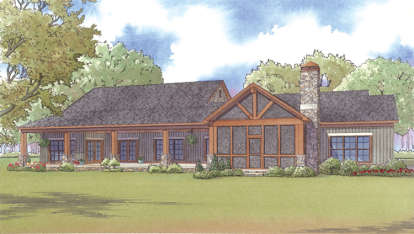 Country House Plan #8318-00019 Elevation Photo