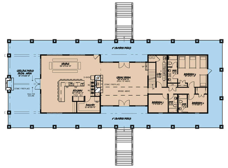 House Plan House Plan #17781 Drawing 1