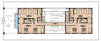 Upper for House Plan #8318-00021