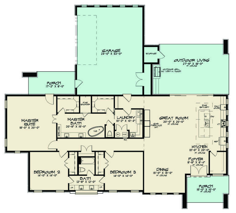 House Plan House Plan #17782 Drawing 1