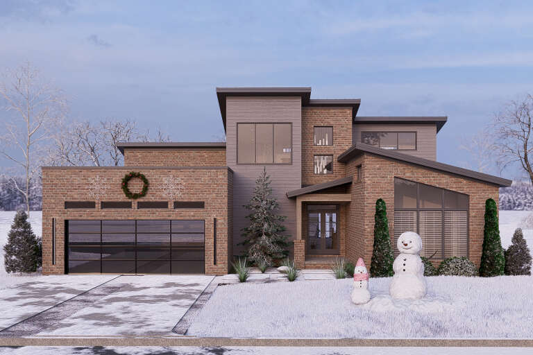 House Plan House Plan #17783 Front Elevation 