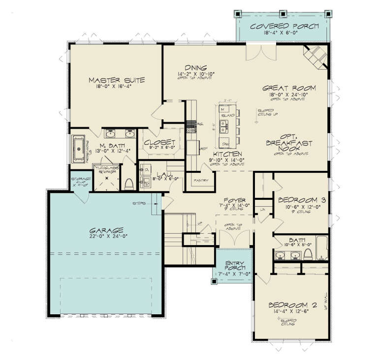 House Plan House Plan #17783 Drawing 1