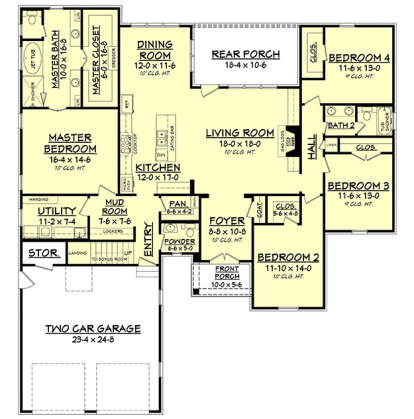 House Plan House Plan #17784 Drawing 1