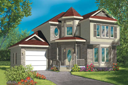 Victorian House Plan #6146-00206 Elevation Photo