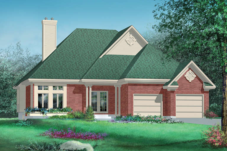 House Plan House Plan #17787 Front Elevation