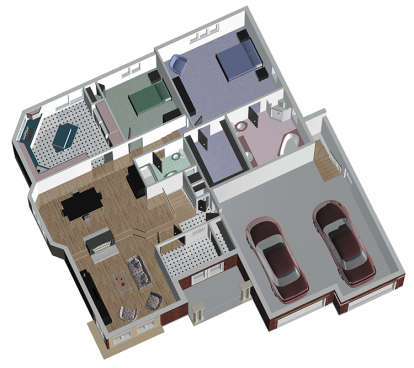 European House Plan #6146-00207 Additional Photo
