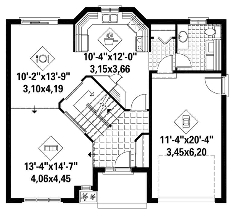House Plan House Plan #17789 Drawing 1