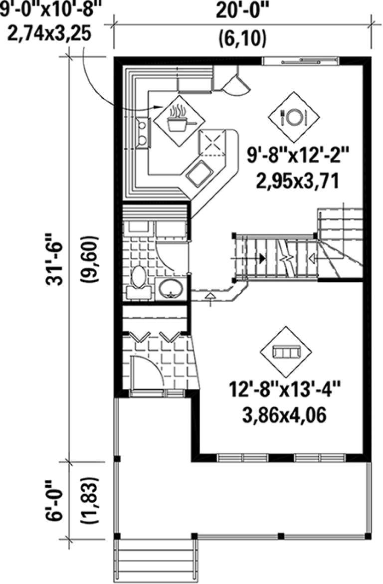 House Plan House Plan #17791 Drawing 1