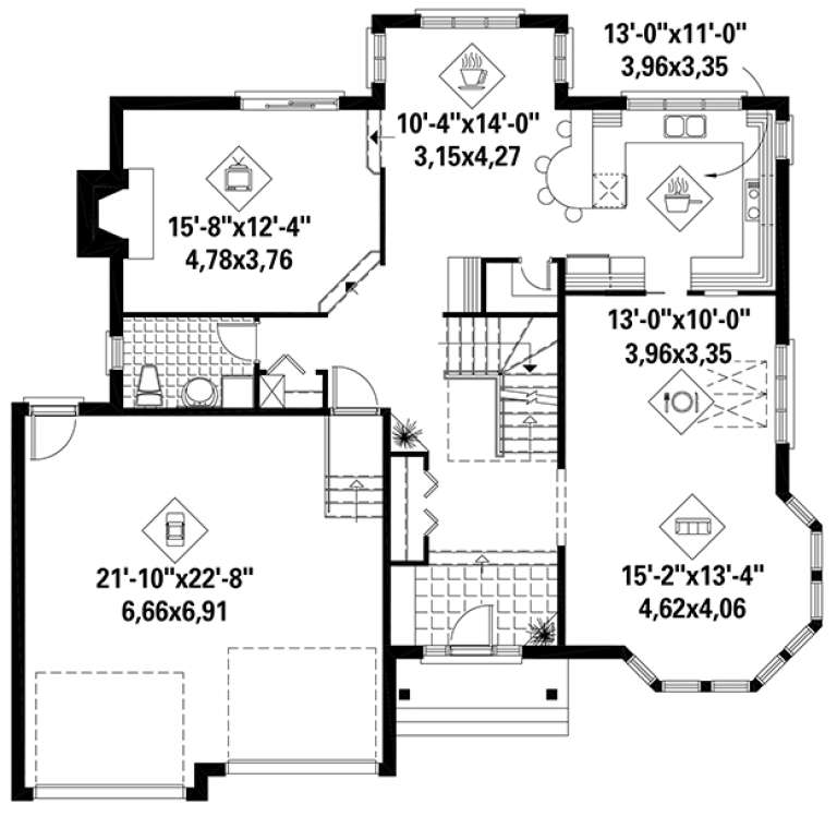 House Plan House Plan #17794 Drawing 1
