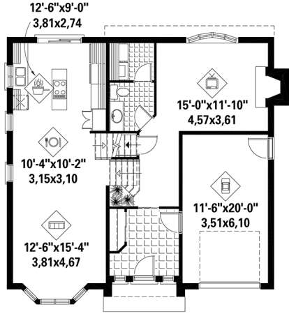 House Plan House Plan #17795 Drawing 1