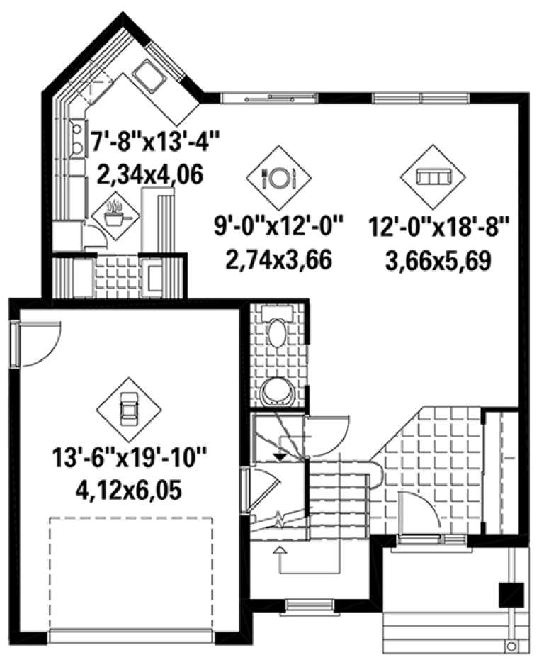 House Plan House Plan #17797 Drawing 1