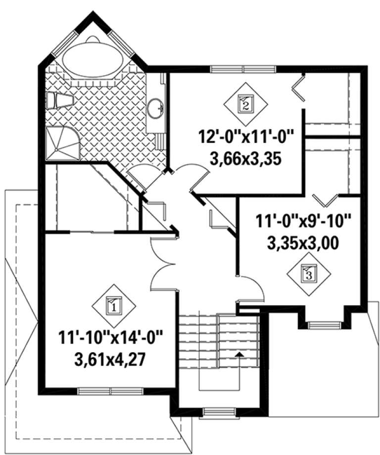 House Plan House Plan #17797 Drawing 2