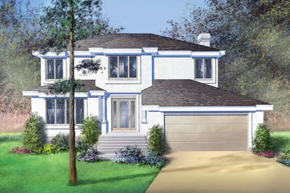 House Plan House Plan #17798 Front Elevation