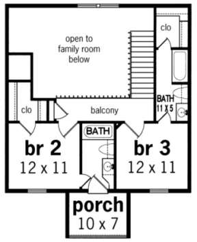 Floorplan 2 for House Plan #048-00102