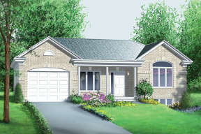 Traditional House Plan #6146-00223 Elevation Photo