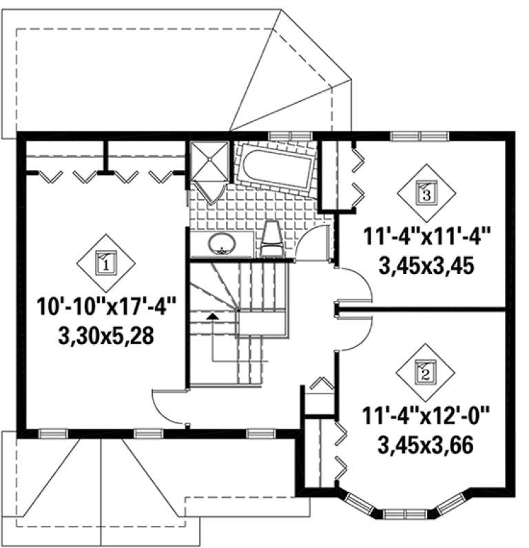 House Plan House Plan #17806 Drawing 2