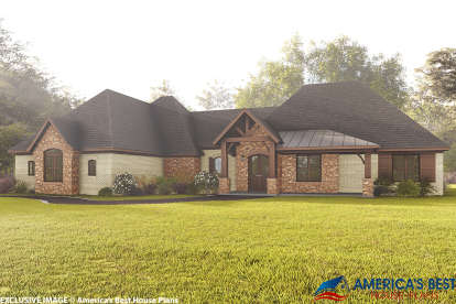 Craftsman House Plan #940-00009 Elevation Photo