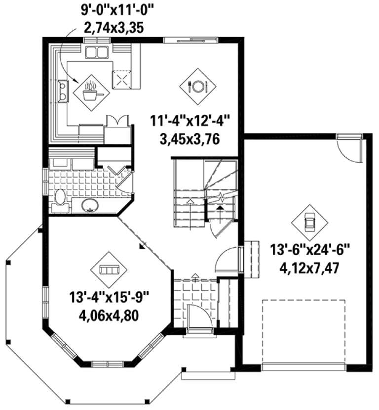 House Plan House Plan #17822 Drawing 1