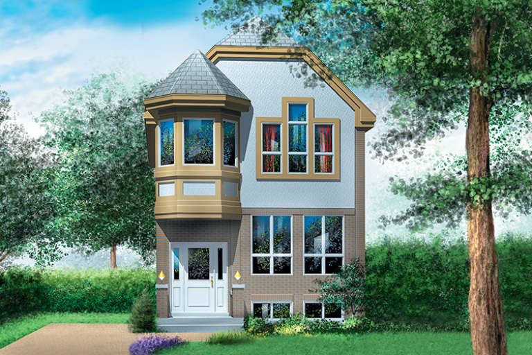 House Plan House Plan #17823 Front Elevation