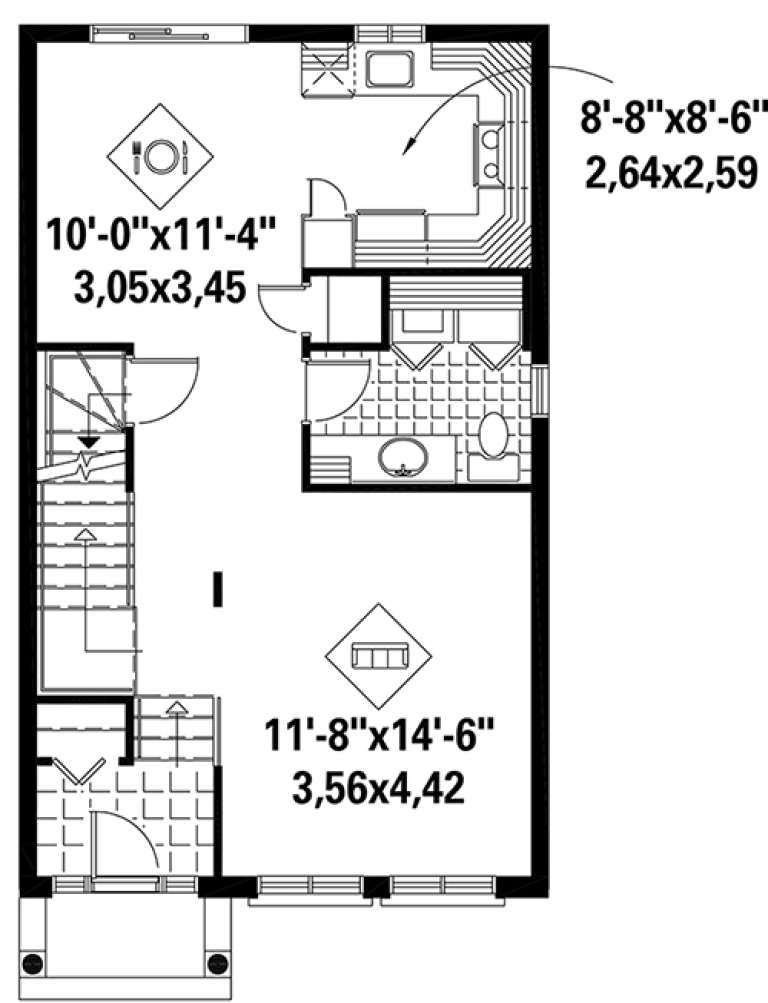 House Plan House Plan #17823 Drawing 1