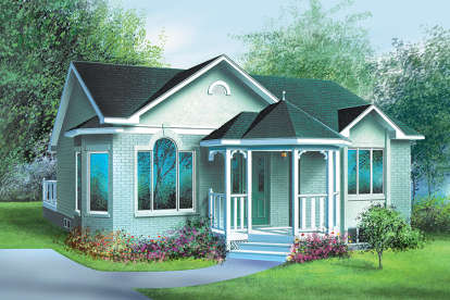 House Plan House Plan #17824 Front Elevation