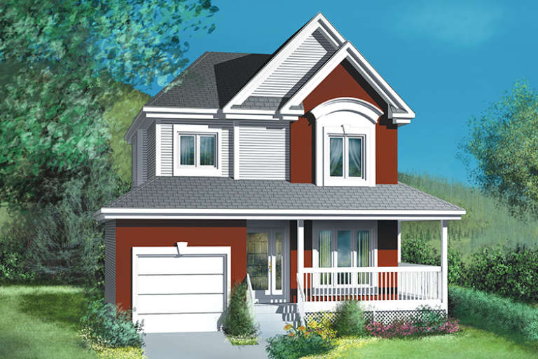 House Plan House Plan #17831 Front Elevation