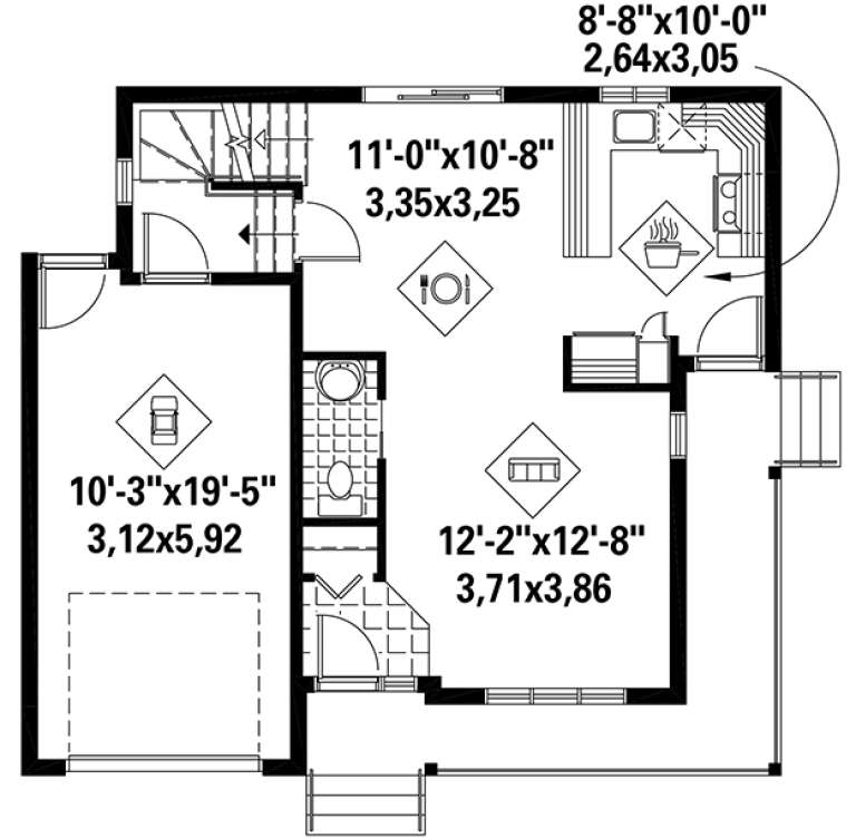 House Plan House Plan #17831 Drawing 1