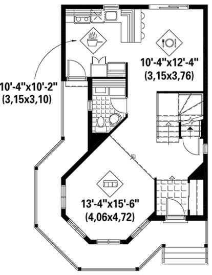 House Plan House Plan #17834 Drawing 1