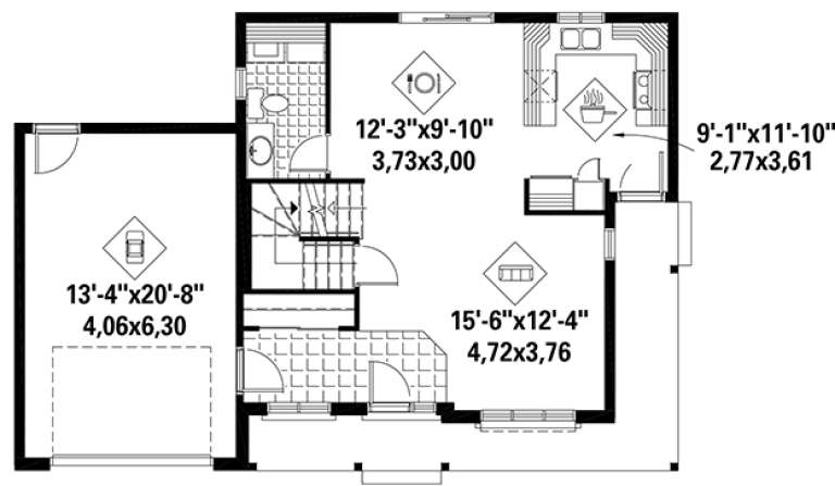 House Plan House Plan #17835 Drawing 1